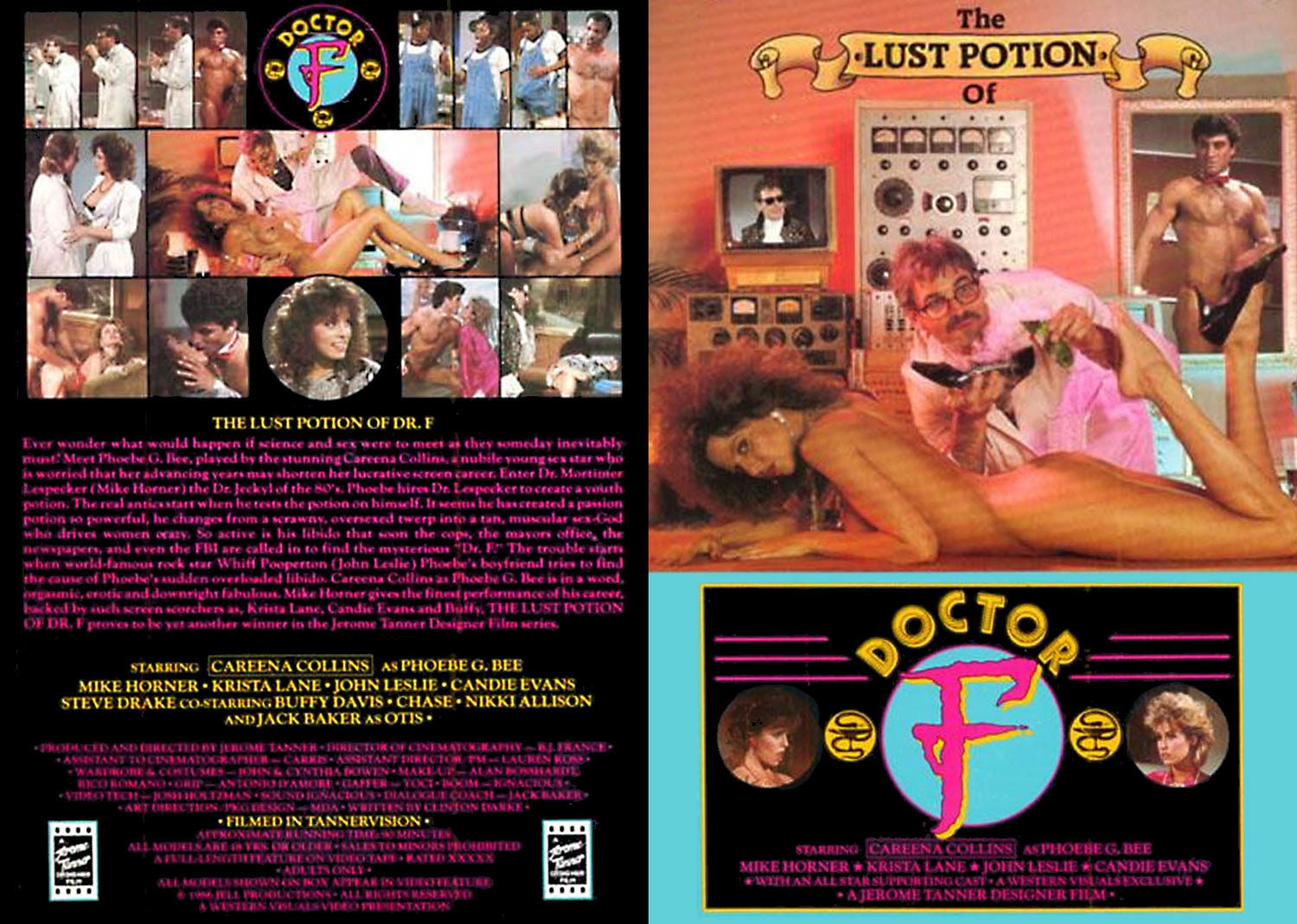 Lust Potion of Dr. F – 1986 – Jerome Tanner